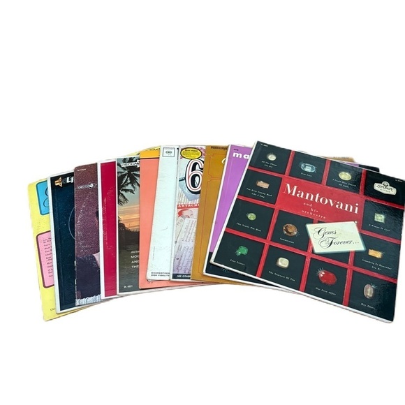 Vintage Record Bundle Lot Perry Como Sounds in Space Bert Kaempfert Ray Charles - Picture 1 of 12